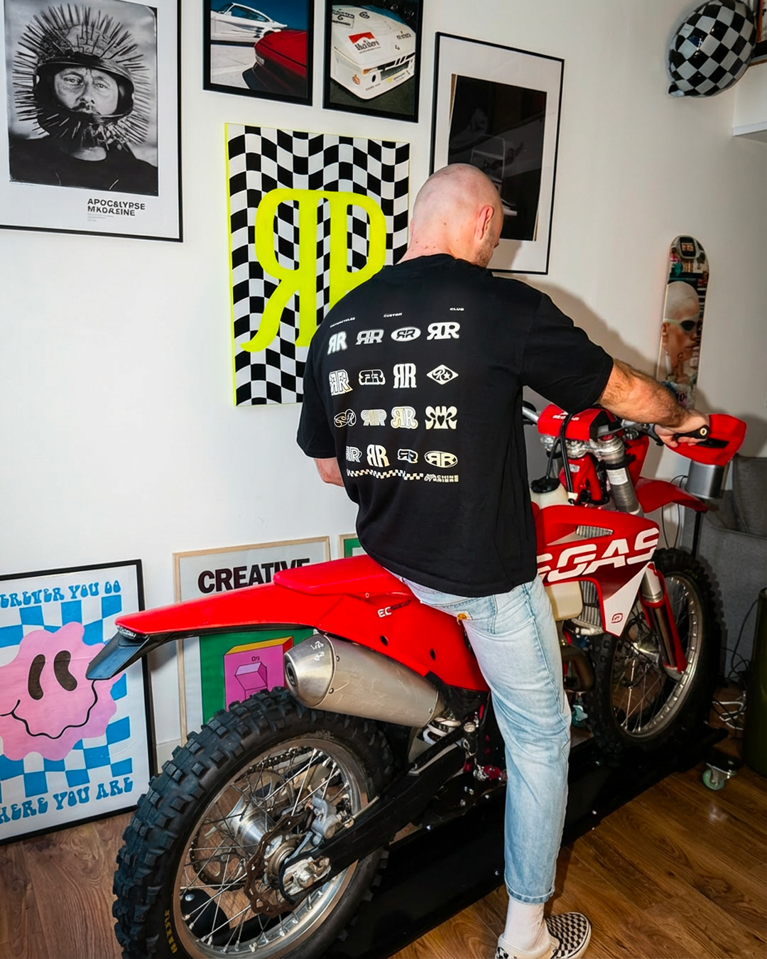 Image of RR - Boxy Tee Noir