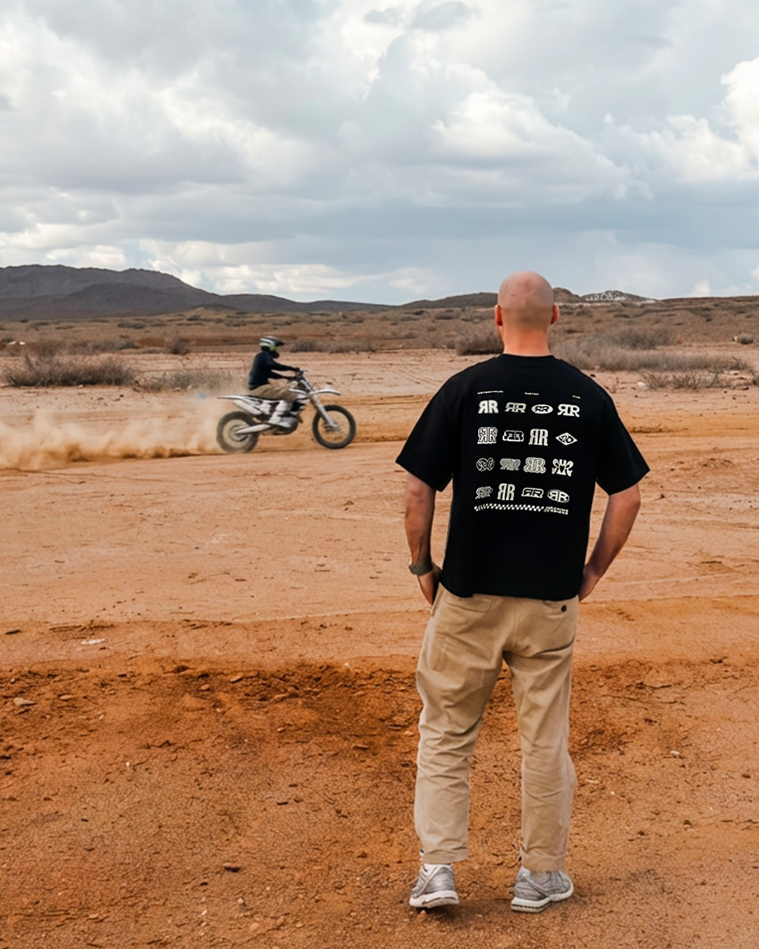 Image of RR - Boxy Tee Noir