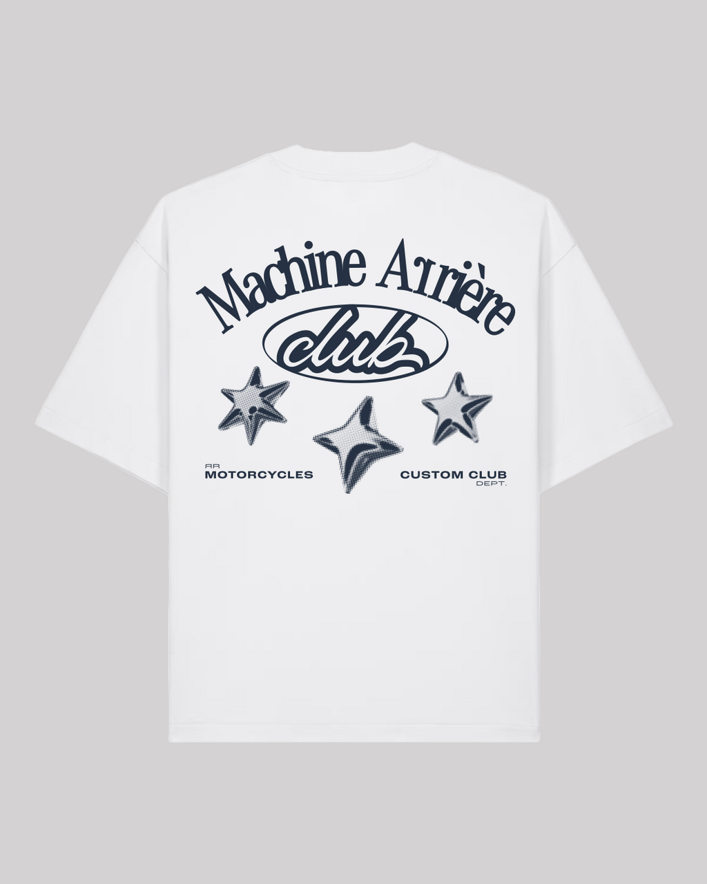 RR Club - Boxy Tee Blanc