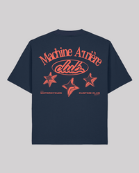 RR Club - Boxy Tee Bleu