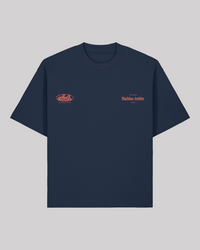 RR Club - Boxy Tee Bleu