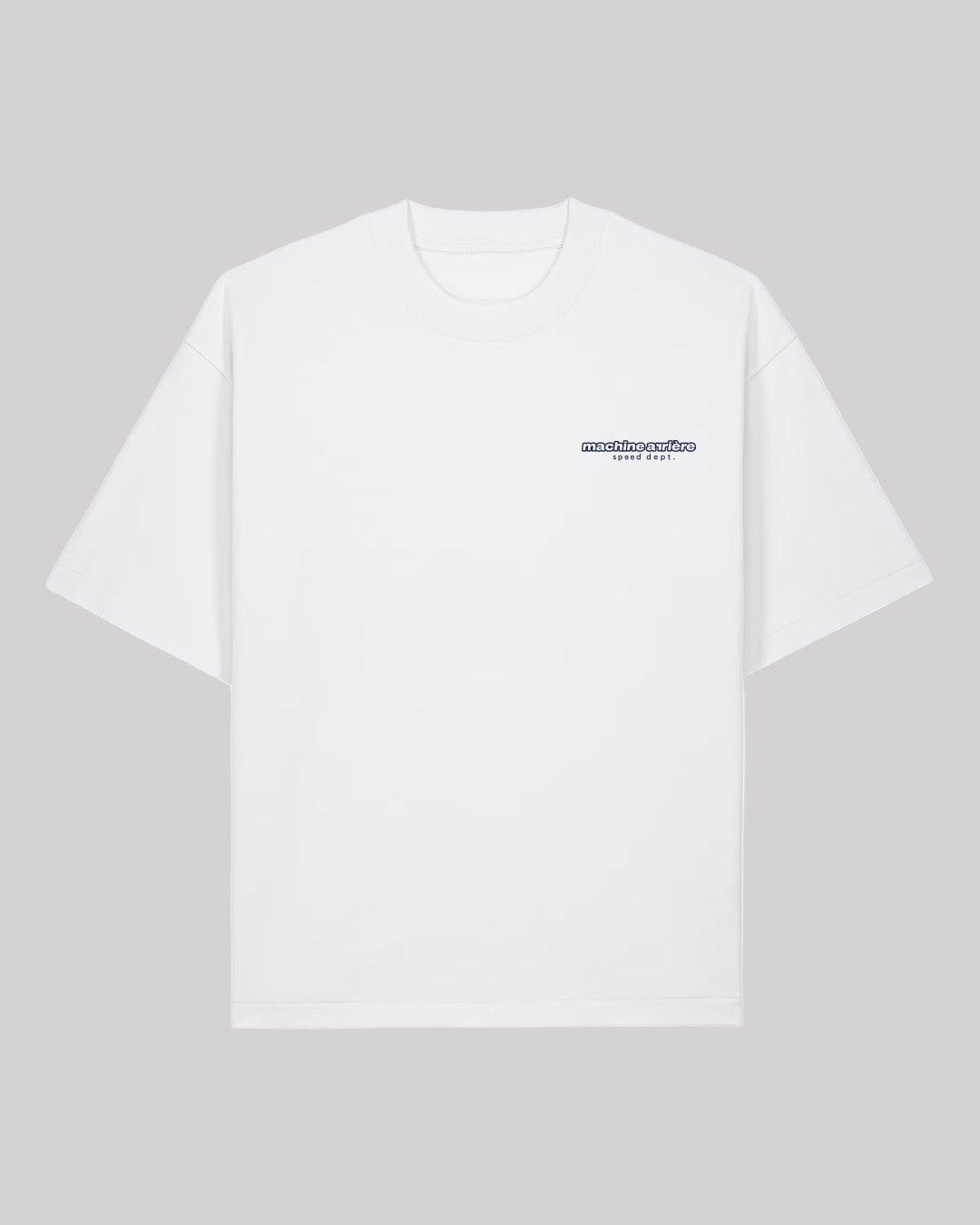 Stars - Boxy Tee Blanc